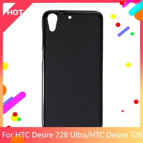 Desire 728 Ultra Case Matte Soft Silicone TPU Back Cover For HTC Desire 728 Phone Case Slim shockproof