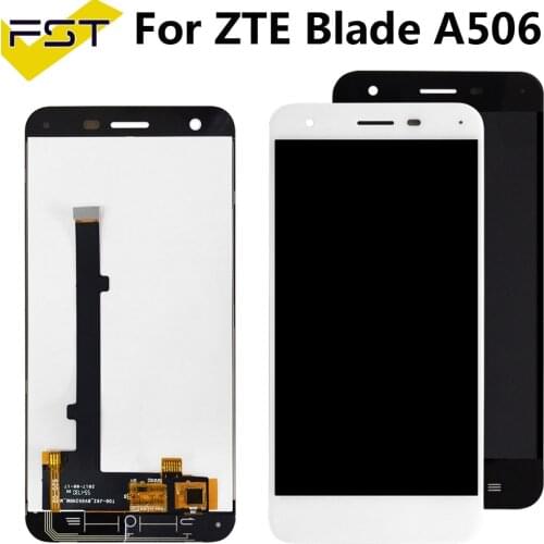 For ZTE Blade A506 LCD Display+Touch Screen Digitizer Assembly Repair Parts 5.2" Replacement Phone+Tools +Adhesive