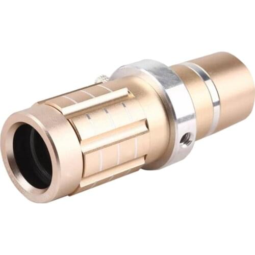12 Monocular Optics Waterproof Monocular Telescope Universal for Phone Gold