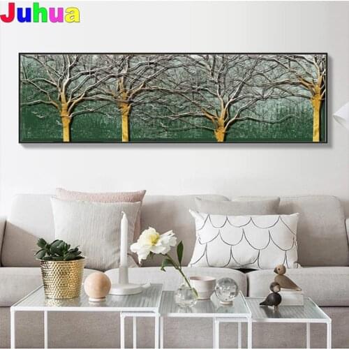 Abstract tree diy Diamond Painting full drill 5D diamond emboridery mosaic diamond stitch landscpae home decor nordic painting