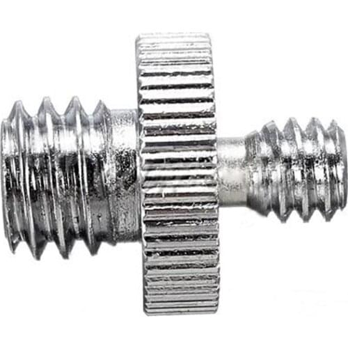 Aluminum Metal 1/4'' To 3/8" Screw Adapter For Camera Tripod Monopod Ballhead Head