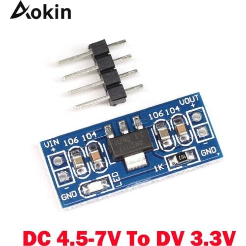 AMS1117 DC 4.5 V-AMS1117 7 V to 3.3 V power module DC 3.3 V power module AMS1117-3.3V