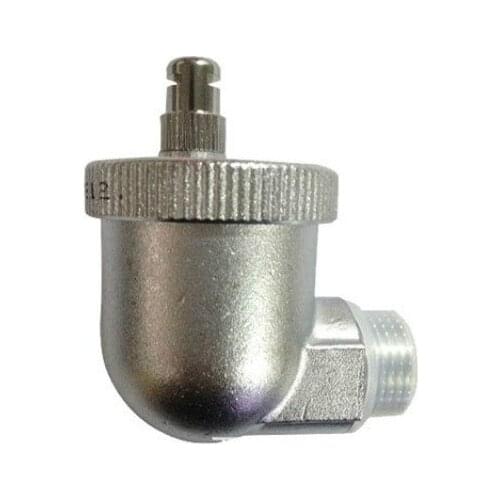 1/2" Automatic Air Vent Valve Radiator Right Angle Exhaust Valve Copper Vent Valve Heating System