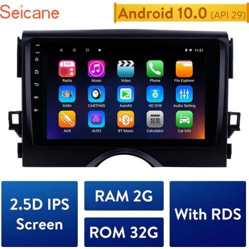 Seicane 9 inch Android 10.0 Car Auto Stereo Player For TOYOTA REIZ Mark X 2010 2011 2012 2013 2014 2015 Head Unit GPS Radio