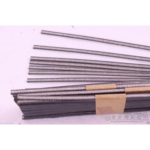 Free shipping 30 strip LUTHIER PURFLING BINDING MARQUETRY INLAY New Top side 880x3.5x1.5mm
