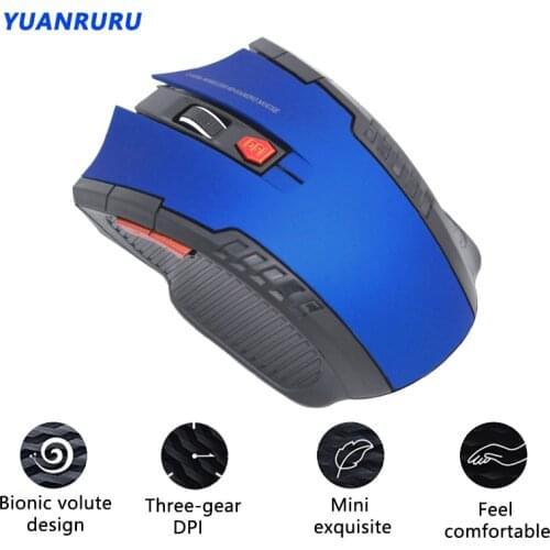 2.4G Wireless Mouse Gaming Mouse 2.4GHz USB Adapter Trackball Mouse USB Mouse Home Office For PC Laptop Gaming