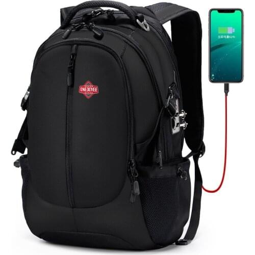 Large Capacity Men Backpack Anti Theft Nylon 18.5 Inch Laptop Backpacks School Travel Back Pack Male Backpack Business Bagpack