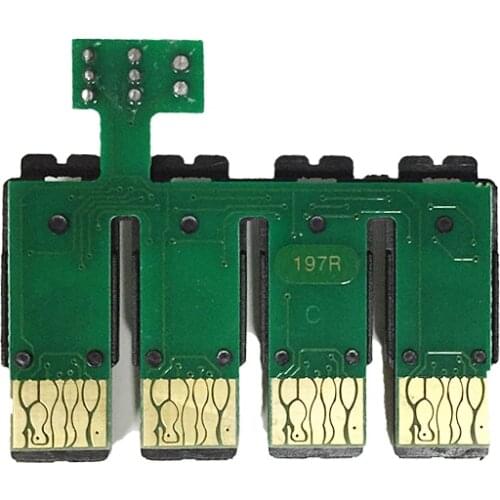 UP 10pcsT1971 T1962 T1963 T1964 ciss chip ARC chip For WF2532 XP201 XP211 XP401 XP411 XP204 XP214 printers new update version