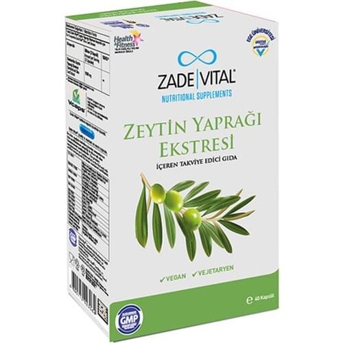 Vital Olive Leaf Extract, Reinforcing the Food 40 Capsules
