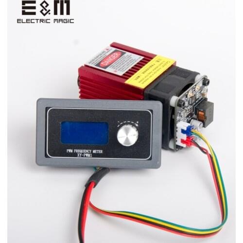 Laser Power Module PWM Frequency Meter Laser Pulse Generator Manual Adjustment Off Line Control PWM Generator with LED Backlight