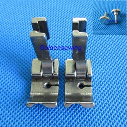 2 sets LEFT PIPING CORDING FOOT for JUKI DDL-8500 8700 5550 8300 SINGER 191D 591 please choose your wanted size