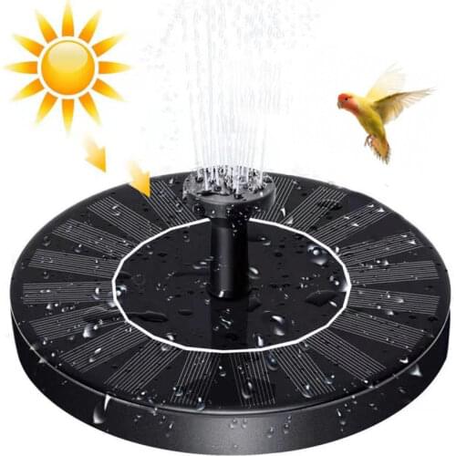 Floating Solar Panel Water Fountain For Garden Solar pump Pond Submersible Watering Pool Automatic Solar Fountains Waterfalls