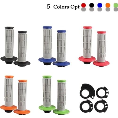 Motorcycle Handlebar Lock-on Grips Set Universal For KTM For Yamaha For Honda For Suzuki For Kawasaki For Husqvarna