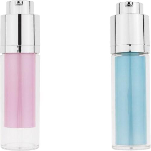 Vacuum Pump Press Spray Bottle Makeup Liquid Lotions Cosmetic Container 30ml