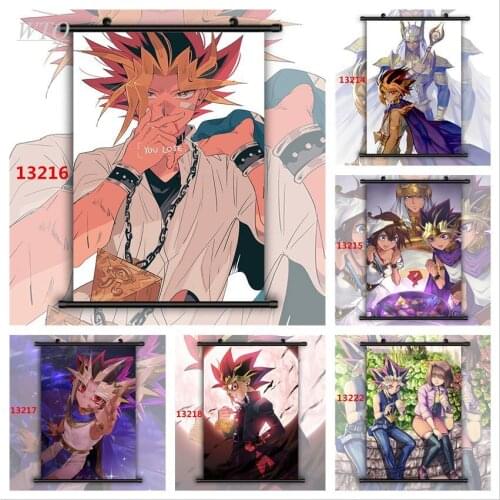 Yu-Gi-Oh Duel Monsters Pharaoh Atem Mutou Yami Yugi Kaiba Seto Anime Posters Canvas Art Wall Decor Wall Art Picture Home Decor
