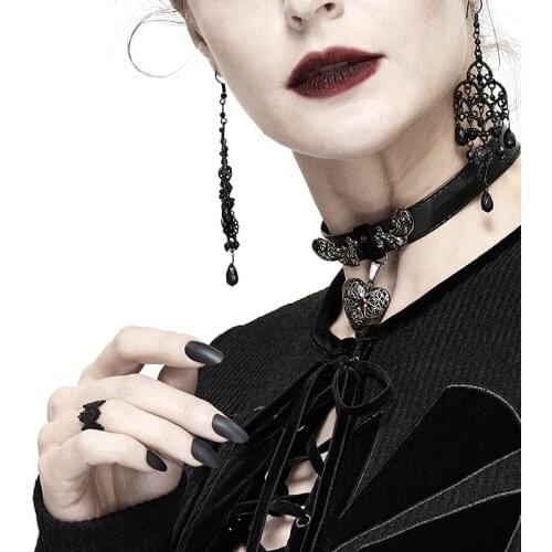 European and American womens gothic style ring opening alloy jewelry stage performance decoration