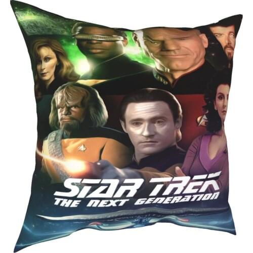 Star-Trek Decorative Pillows Sofa Easter Pillowcases Cushion 45X45 Pilow Case Anime Pillow Case Pillow Cover Pillowcase