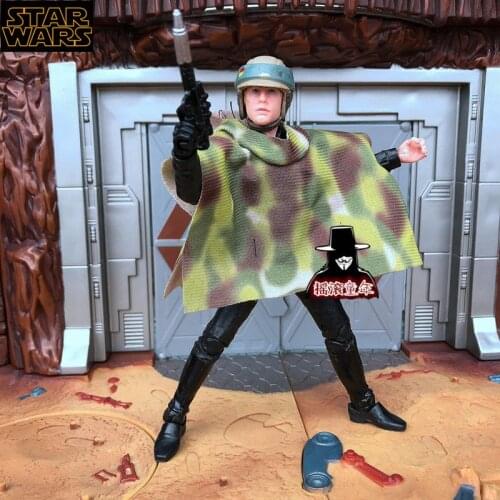 3.75inch Hasbro Star wars Battle of Endor Jedi Knight Luke Skywalker Model Toy Anime Figure Toys for Kids