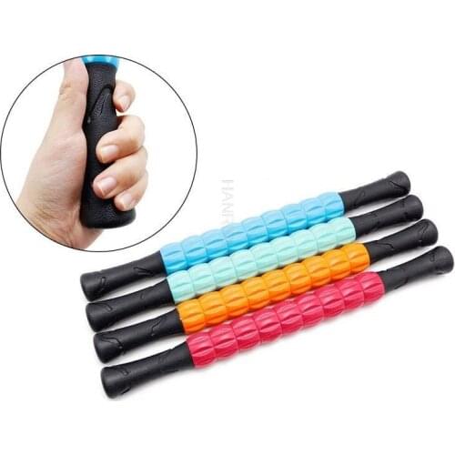 44CM Gym Muscle Pain Relief Massager Stick Rod Yoga Gear Roller Stick Body Foot Face Leg Massage Relax Tools Health Care