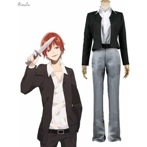 Ainclu Assassination Classroom Class 3-E Karma Akabane Suit kids costume Cosplay Costume