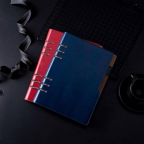 A5PU Notebook Notepad Loose-leaf Diary Business Journal Planner Agenda Organizer