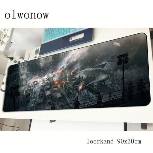 Tom clancys The Division mousepad 900x300x2mm gaming mouse pad big gamer mat Aestheticism game computer desk padmouse play mats