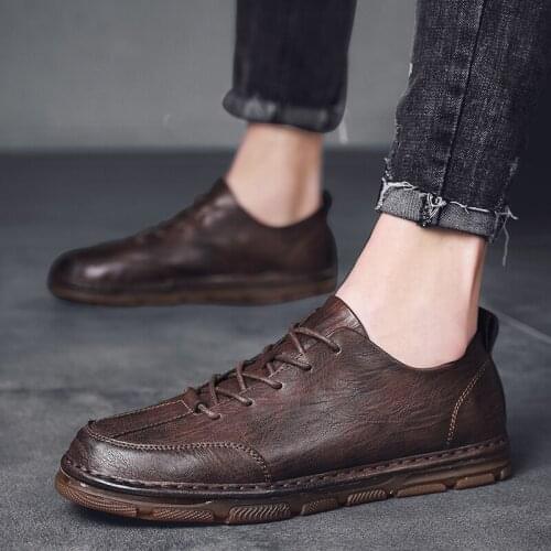 Sneaker Man Casual Shoe Sport Casual Shoes Zapatillas Leather Men Male Shoe Spring Fashion Sneakers Slipon Hombre Mens