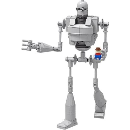 MOC Wisdom Giant Steel Robot 2021 New Fashion Building Blocks Model Hero Bricks Set Kids Boys DIY Puzzle Game Image Boy Gift