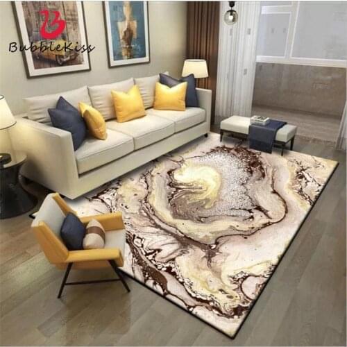 Bubble Kiss Fashion Nordic Style Abstract Pattern Rug Home Thicken Carpets for Living Room Kids Room Decor Mechanical Wash Mat