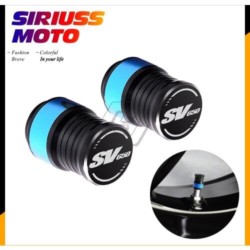 Motorcycle Accessories Wheel Tire Valve Caps Covers Case for Suzuki SV650 SV650X SV 650