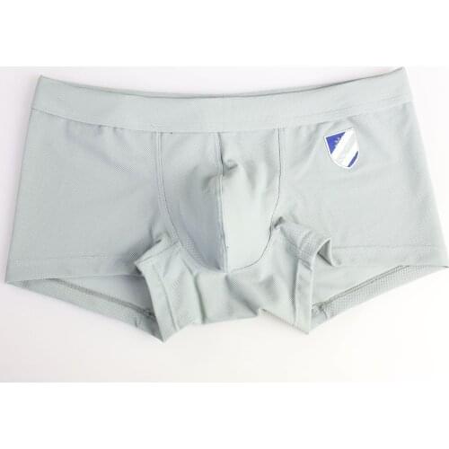 2019 BRAVE PERSON Brand Underwear Men Boxers New Mens Boxers Shorts Male Panties Trunks Shorts U Convex Pouch Underpants