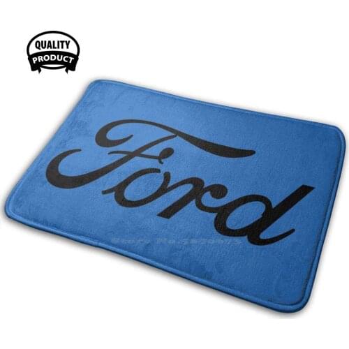 Ford Script 3D Soft Non-Slip Mat Rug Carpet Cushion Detroit Lincoln Comet Car Muscle Vintage Classic Automobile Auto Race