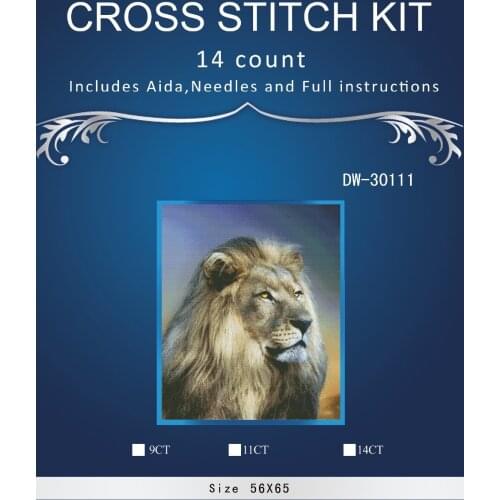 Top Quality Lovely Counted Cross Stitch Kit Simialr DIM DMC ANCHOR cross stitch set embroidery kit Iron