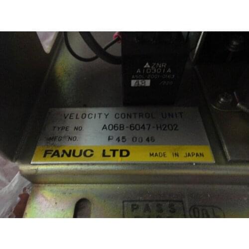 NEW&ORIGINAL FANUC CONTROL UNIT A06B-6047-H202 *CONDITION AS PER PICTURE SHOWED