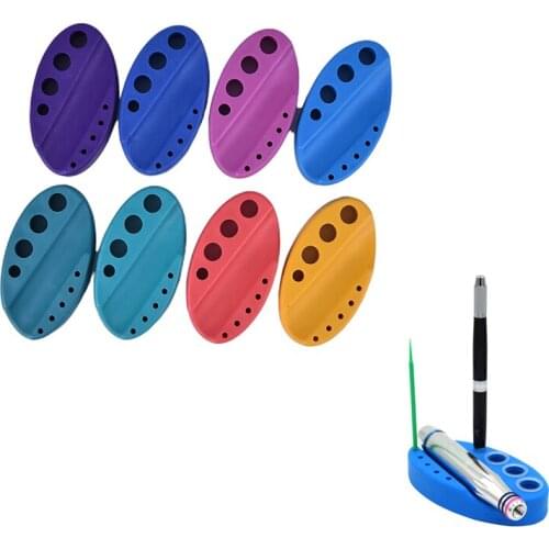 Oval Silicone Tattoo Tool Pen Holder Stand For Microblading Pigment Ink Cup Machine Permanent Makeup Tattoo Accessories
