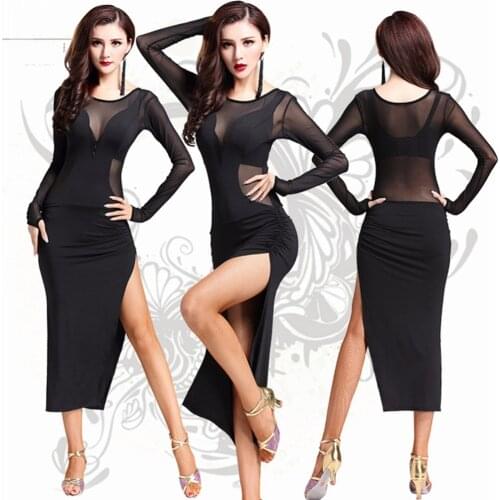 1920S Gatsby Latin Salsa Tango Ballroom Dance Dress Clothes Dancewear Wear Costumes With Fringe And Tassel Cheap For Adults