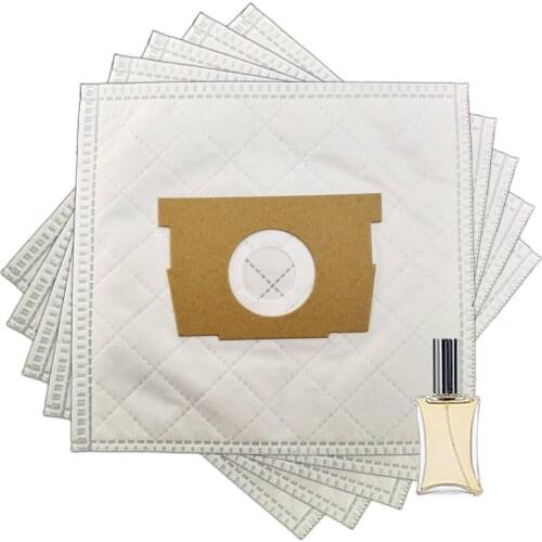 Vacuum Cleaner Dust Bag Compatible Brand Model Rowenta RO 5911 Silence Force Extreme Broom Bag 5 Pieces HT-TT0068-5-30