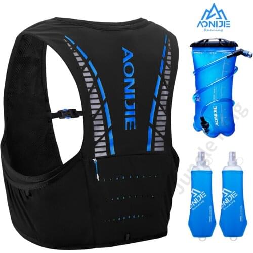 AONIJIE C933 SD28 Trail Running Backpack 5L Lightweight Hiking Racing Cycling Marathon Hydration Vest Rucksack with Water Bottle