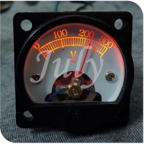With backlight SO45 300V AC voltage meter, pointer type, mechanical type, accurate measurement, LED night light