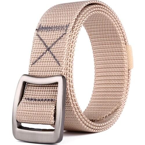 2019 Sports Fabric Belts Good Quality Pure Color Men Women Durable Outdoor Waist Straps Hip Hop Skateboard Popular Belt Girdle