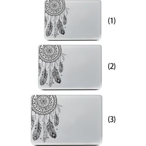 Fashion Flowers Laptop Skin Sticker for Book Air Pro Retina 13 book 11 13 15 inch Notebook Computer Sticker Surface Decor