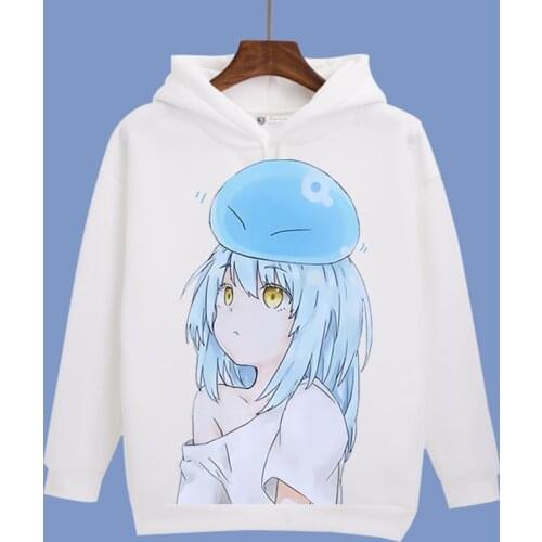 That Time I Got Reincarnated as a Slime Cosplay Hoodie Rimuru Tempest Hoodies Winter Autumn Fleece Sweatshirts Pullover Costume