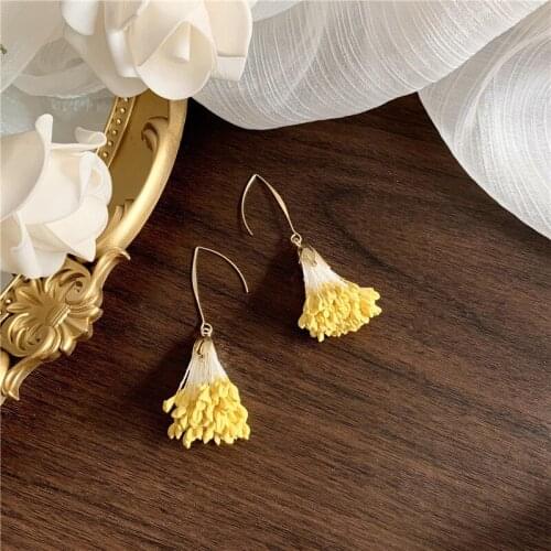 South Korea Elegant Paintings Wind Restoring Ancient Ways Sue Earring 2020 New Personality Simple Girl Stud Earrings