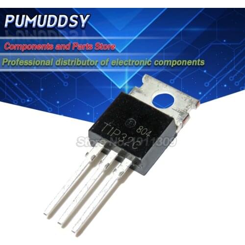10PCS TIP32C TIP32 TO-220 The new quality is very good work 100% of the IC chip