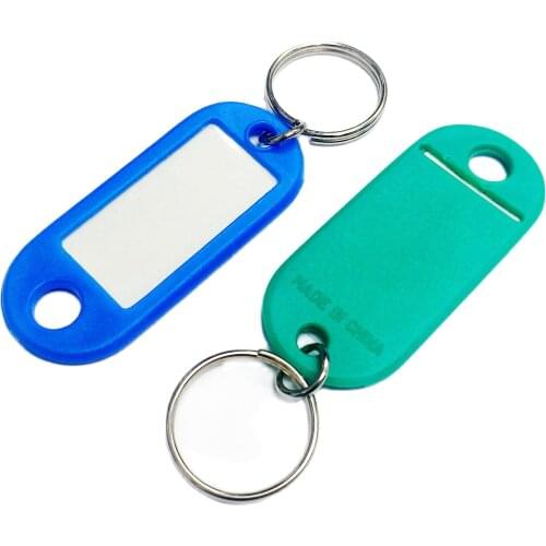 4-24Pc Colorful Name Tag Key Ring Holder 508 Classification Cards Pinata Bag Filler Loot Birthday Party Favor Novelty Prize Gift