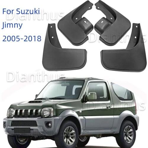 For Suzuki Jimny 2005-2018 Car Mudguard Anti-splash Anti-Fouling Front Rear Fender Accessories