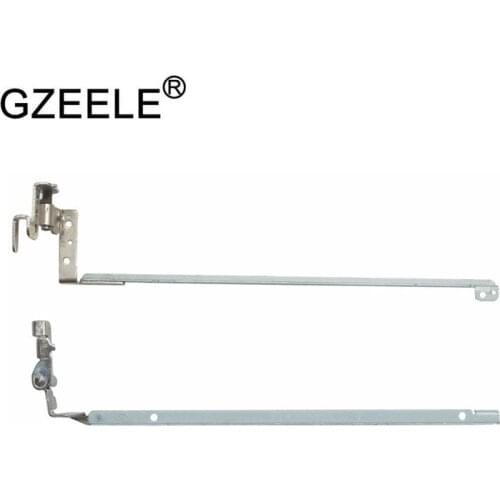 GZEELE New Laptop Hinges for LENOVO S205 U165 PN: 33.4JI03.002 33.4JI04.002 Notebook Left+Right LCD Screen Hinges 11.6" Computer