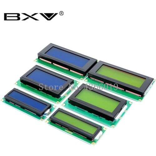 1PCS LCD1602/1604/2004 module yellow green/blue screen 16x2 16x4 20x4 Character LCD Display Module 1602 1604 2004 5V for arduino