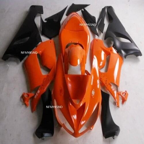 Fairing kit For KAWASAKI NINJA ZX 6R 636 05 06 moto hulls ZX6R 2005 2006 ZX 6R 05 06 Red & black fairings ZX-6R 05-06