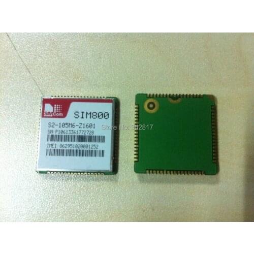 New and orginal SIM800 four frequency GSMGPRS 850/900/1800/1900MHz module the perfect compatibility with SIM900